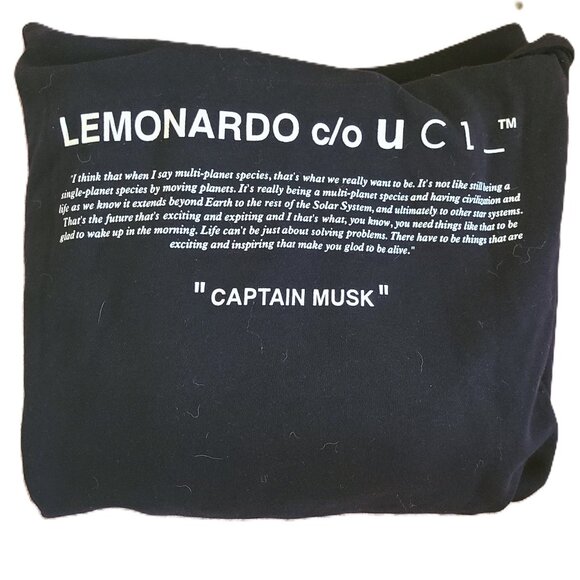 UrbanCoolab "Captain Musk" Unisex Hoodie - NWT - Picture 6 of 7